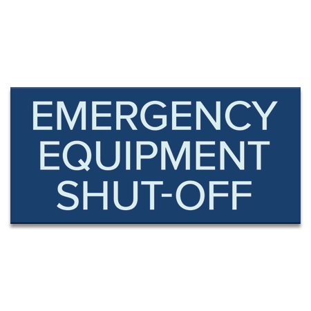 Emergency Shut-Off Switch