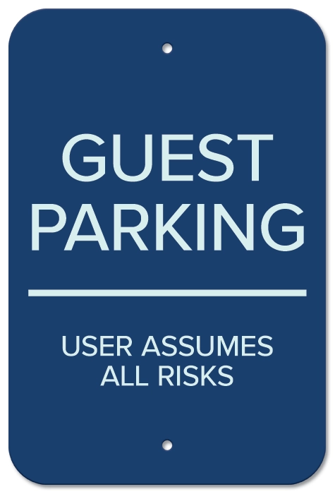 "Guest Parking" Sign