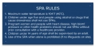 MAHC Spa Rules Sign