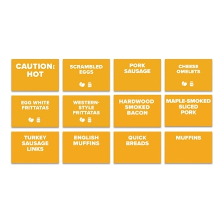 Menu Cards - Set of 12