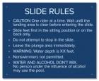 Oregon Slide Rules Sign