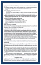 State Law Card and Holder
