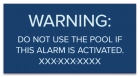 Utah Alarm Warning Sign