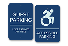 Brand Parking Signs