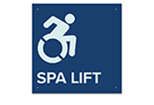Spa Lift Signs