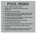 Georgia Pool Risks Warning Sign