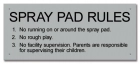 Iowa Spray Pad Rules