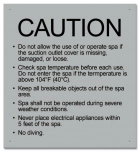 ISPSC Spa Rules Sign