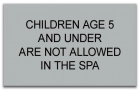 Montana No Children Allowed In Spa Sign