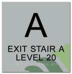 Stairway ID Sign - NYC Compliant