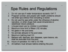 State Pool Sign - Spa Rules - Alabama Compliant