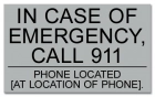 Texas In Case of Emergency Sign
