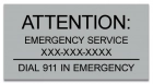 Utah Emergency Pool Sign