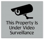 Video Surveillance Sign- Fiberbrite