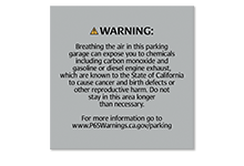 enclosed parking facilities