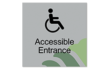 Accessible Entrance Signs