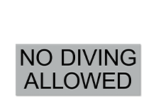 Pool/Spa Signs