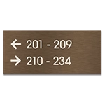 2-Line Directional Sign
