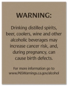 Alcohol Warning Sign: Pregnancy and Birth Defects