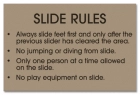Arkansas Slide Rules Sign