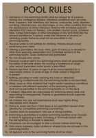Illinois Pool Rules Sign
