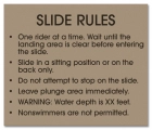 Minnesota Slide Rules Sign