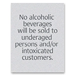 No Alcoholic Beverages To Be Sold - AL Code