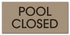 North Carolina Pool Closed Sign