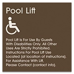 Pool Lift Rules w/ISA Symbol