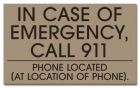 Texas In Case of Emergency Sign