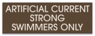 Wisconsin Artificial Current Pool Sign