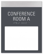 2-Line Room Sign w/Window