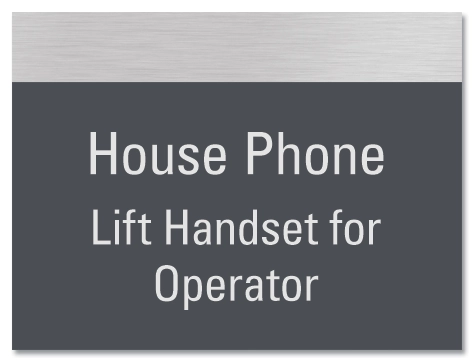 House Phone Sign