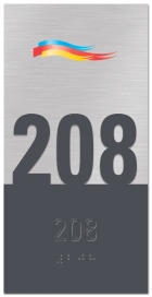 Room Number Sign - Baymont