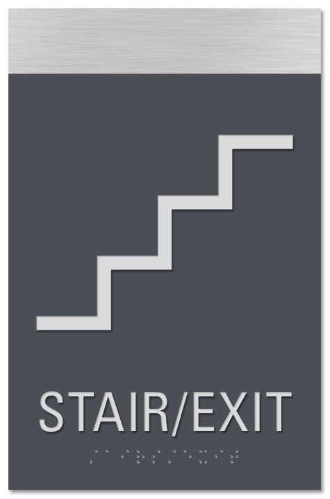 Stairs/Exit Sign