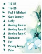 12-Line Directional Sign