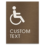 2-Line Custom Regulatory Sign