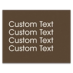7-Line Informational Sign - Exterior