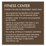 Fitness Center Sign