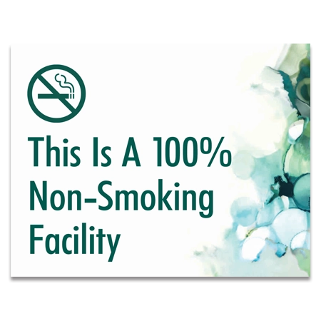 Non-Smoking Facility Sign