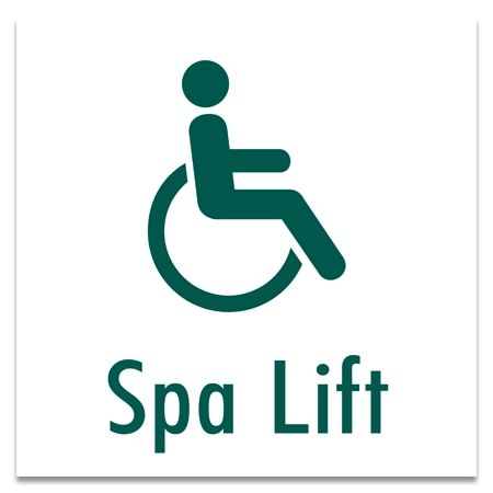 Spa Lift w/ISA Symbol