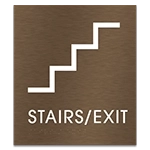 Stairs/Exit Sign