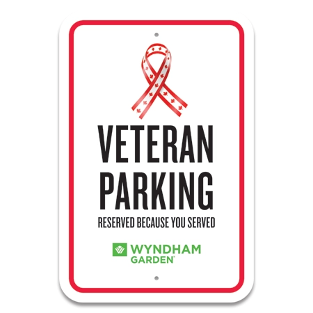 Veteran Parking Sign - Canada